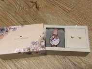 Olivia Burton London 手錶蜜蜂耳環送禮set裝