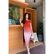 M33 Shading pleat dress ชุดคลุมท้อง ชุดให้นม