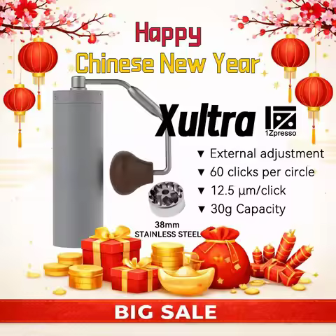 New 1zpresso X Ultra portable manual coffee grinder espresso coffee mill grinding core super manual 
