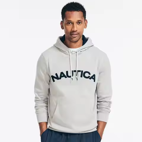 Nautica | Mens Logo Pullover Hoodie