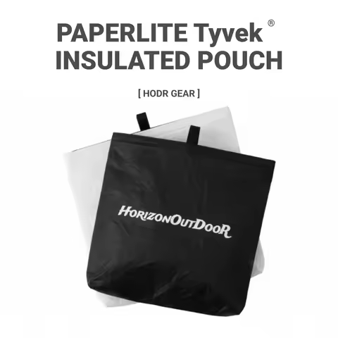 [HODR] Outdoor Tyvek Pouch Tyvek® Insulated Food Pouch Ultralight Meal Warmer Bag | Waterproof Hikin