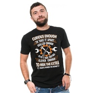 Mechanic T-Shirt Fathers Day Gift Tee Shirt Engineer Handyman Funny Tee Shirt