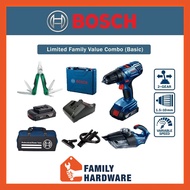 BOSCH Limited Value Combo (Basic) GSR 180-LI Cordless Drill + GAS 18V-1 Cordless Vacuum Cleaner Bosc