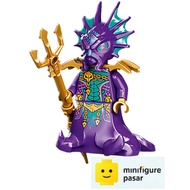 njo697 Lego Ninjago Seabound 71756 71755 71754 - Prince Kalmaar Minifigure with Trident - New