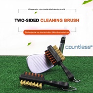 Double Sided Golf Club Groove Washing Brush Hangable Golf Club Cleaner Golf Club Groove Cleaner Brus