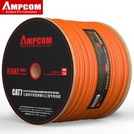 AMPCOM Network RJ45 Ethernet Cable Computer CAT8/CAT7/CAT6A Cable Pre-Terminated Patch Cord-Support
