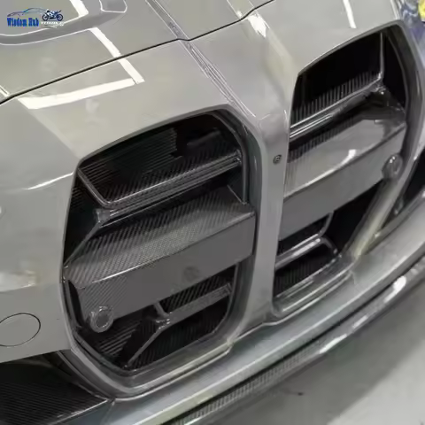 Suitable for BMW M3 M4 Fiber CLS Front Dry Carbon G80 G82 Grille