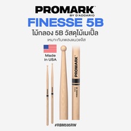 ⭐Made in USA⭐ Promark™ Finesse 5B ไม้กลอง 5B ทำจากไม้เมเปิ้ล รุ่น RBM595RW