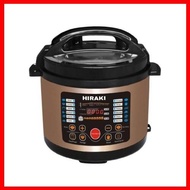 【Fast Delivery】 HIRAKI Pressure Cooker Non Stick Inner Pot 6L 7KG 6L Non-Stick Pressure Cooker