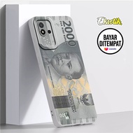 Case Realme Narzo 50i - Casing Realme Narzo 50i - Eksotik - Silikon Uang Rupiah Unik - Cassing Hp - 