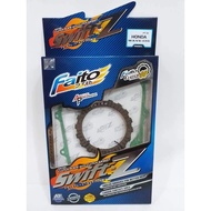 FAITO CLUTCH LINING WITH GASKET WAVE 125