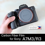 Carbon Fiber Film For Sony A7M3/R3
