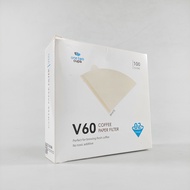 COFFEE FILTER V60 / One Two Cups Coffee Filter Paper Coffee Filter V60 100 PCS