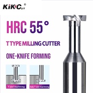Carbide T Slot Milling Cutter 55 Degree CNC Tools For Metal Aluminum Tungsten Steel T Type Cutter