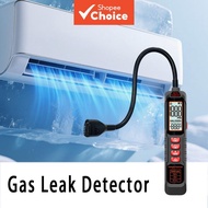 One Set Compact Handheld HVAC Leak Detector, Refrigerant Gas Halogen Testing Meter For R22, R410A, R
