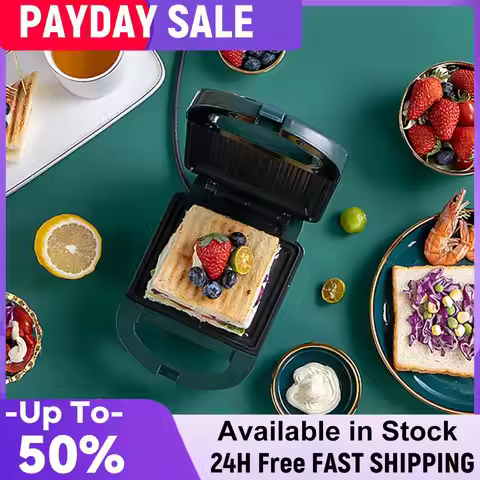Sandwich Maker Grill Sandwich Maker Fast Heating Mini Sandwich Maker Non Stick Bread Hot Dog Toaster