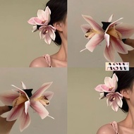 Butterfly Orchid Flower Hair Clip For KoreanWanita Beautiful Hair Accessories ASW JPT58