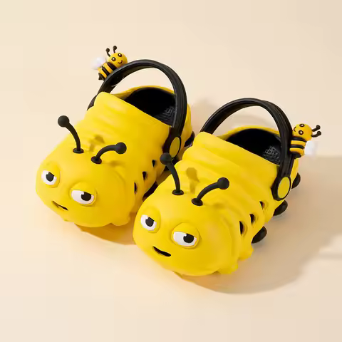 Caterpillar Soft Bottom Baby Sandal Slippers Breathable Summer Children Hole Shoes Kid Baby Outdoor 
