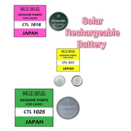 Panasonic CTL1616F  / CTL920 / CTL1025 Solar Rechargeable Casio Gshock Battery CTL 1616 ...Made in I