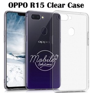 OPPO R15 Clear / Transparent TPU Case (Anti Water Marks)