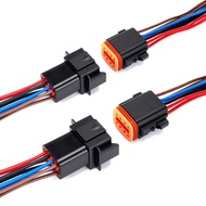 WOODGUILIN 8 Needle Deutsch DT connector,8 Waterproof road DT Automotive electrical connectors
