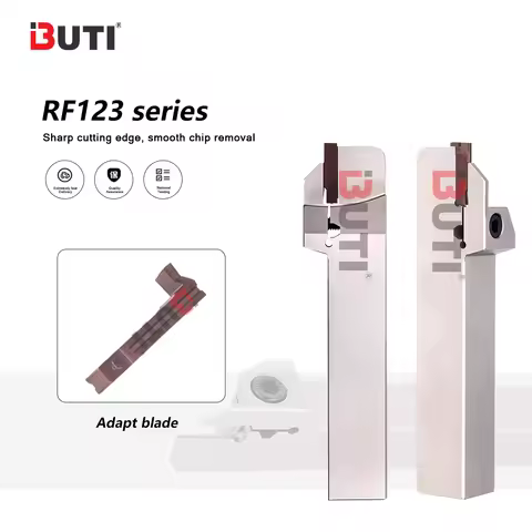 RF/LF123 Series Hardened Outer Circular Groove Cutter Holder RF123E1212J-2D24 LF123J2525M-5T25 Slott