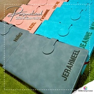 MARBLELOCK Leather Notebook — Personalized Circle Magnet Closure Journal