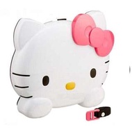 正版授權 日本 三麗鷗 HELLO KITTY 凱蒂貓 臉型車用餐盤 車用餐盤 收納架 置物架 飲料架 餐盤