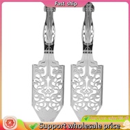 Fast ship-2 Pieces Absinthe Spoons, Stainless Steel Absinthe Cocktails Spoon Making Kit Gothic Absin