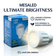 mesaled gu10 10w bulb light