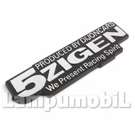 Emblem Mobil 5ZIGEN WE PRESENT RACING SPIRIT