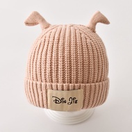 Baby Hat Autumn and Winter Baby Girl Warm Wool Hat Kids Boy Girl Winter Baby Boy Cute Knitted Hat