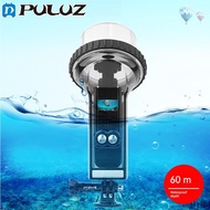 PULUZ เหมาะสำหรับ DJI Osmo Pocket 2 60เคสห่อหุ้มดำน้ำใต้น้ำ