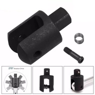 automalls 1/2 Inch Replacement Knuckle Breaker Bar Head Kit Strong Power Bar Head For Professional U