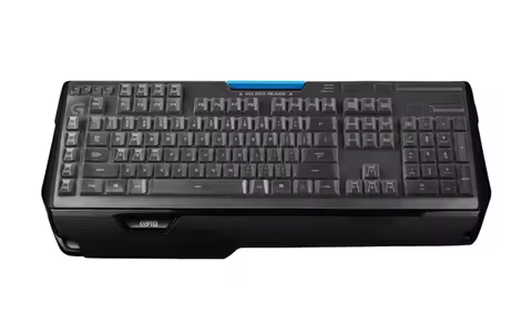 Clear Transparent Silicone Keyboard Cover Protectors For Logitech G910 Orion/G Pro/MK850/G913 G915 G