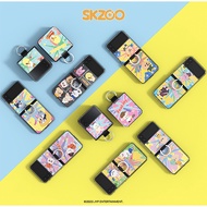 SKZOO palette for galaxy z flip 4 clear case with ring / stray kids