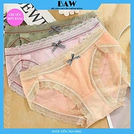 Quần Lót Nữ, Bộ 5 Quần Lót Ren Nữ Cao Cấp Mềm Mịn Hàng Thương Gia, Quần Lót Nữ Kháng Khuẩn, Quần Lót