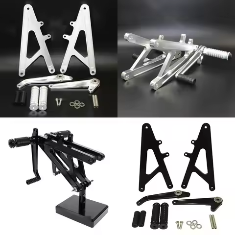 Motorcycle Part Rearset Footrests Foot Rest Pegs Brake Gear Shift Lever Pedals For HONDA RS 125 GP G