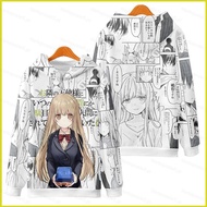 ST5 The Angel Next Door Spoils Me Rotten Anime Hoodie 3D Long Sleeve Sweatshirt Cosplay Shiina Mahir