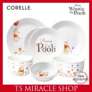 [CORELLE] Winnie The Pooh Tableware 10p Set for 2 People (Round Plate) / Dinnerware / Rice bowl,Soup Bowl popular item