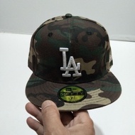 Cap Fitted MLB Camo Los Angeles Dodgers