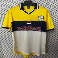 1999 Xie Wednaway เสื้อกีฬาเสื้อแข่งฟุตบอลย้อนยุคเสื้อเชิ้ตผู้ชาย