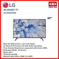 LG 50 inch UQ70 Series 4K Smart UHD TV with AI ThinQ® (2023) 50UQ7050PSF