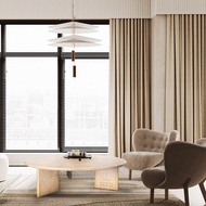 SB Design Square SB FURNITURE โต๊ะกลางไม้ล้วน DISNEY รุ่น MICKEY-HOME สีไม้อ่อน (60x60x39 ซม.)