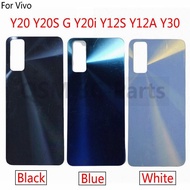 For Vivo Y20 Y20S G Y20i Y12S Y12A Y30 Back Cover Battery Cover Case Housing Cover Case