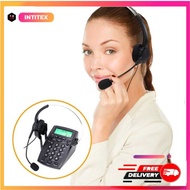 Telephone Desk HT500 with Headset Handsfree Call Center VH500