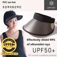 【CC】 2021 NEW anti-ultraviolet sun hatvisor wide-brimmed hat beach adjustable UV protection female cap packable