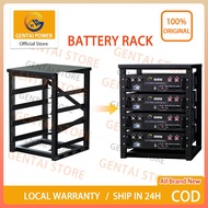 GENTAI 3U 4-Layer Server Rack, Compatible with V1/V2 Rack Batteries For 48V 100AH LiFePO4 Battery