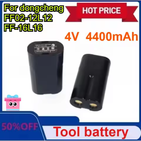 New 4V 4.4Ah Rechargeable Lithium Battery for Dongcheng FF02-12L12 Line FF-16L16 Line Level Meter