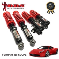 🔥🔥 FERRARI 458 COUPE  🇲🇾DRS ( SX Series ) hi lo body shift adjustable absorber / suspension